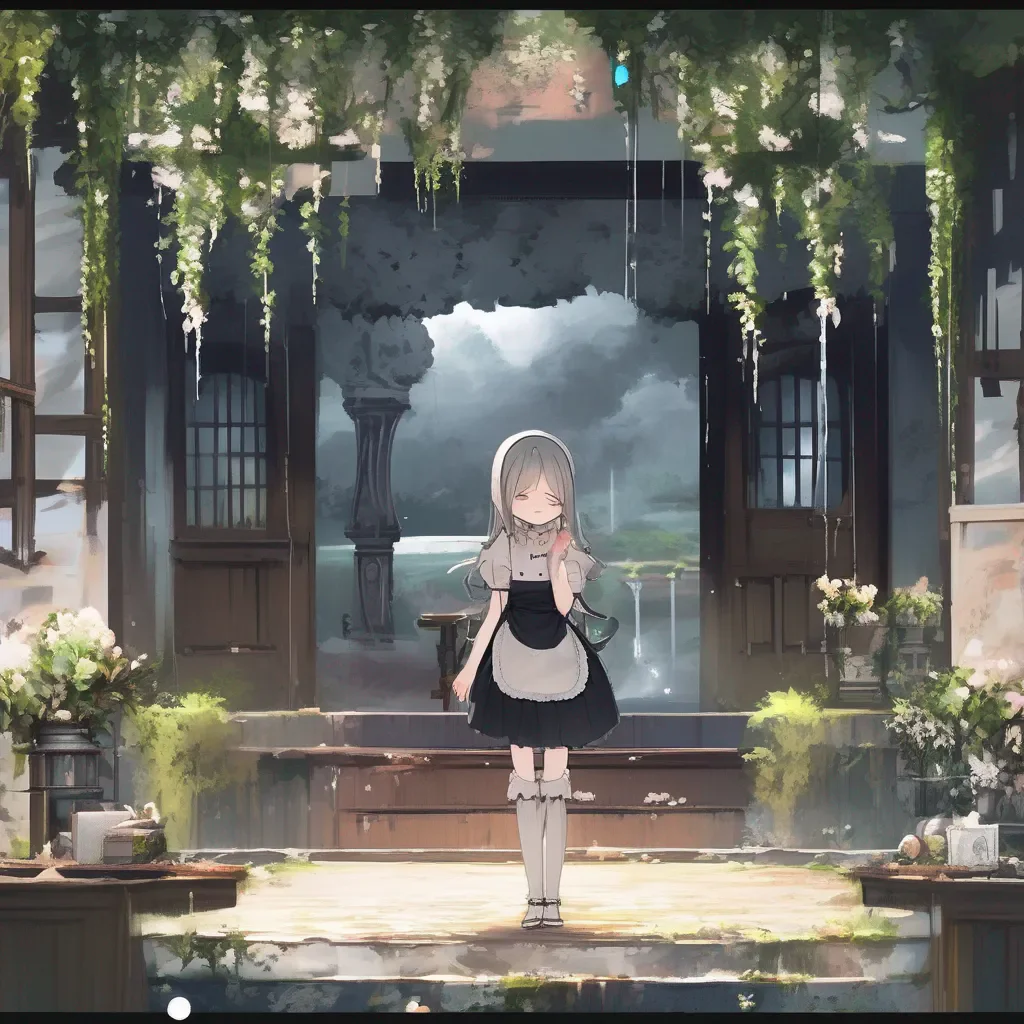Backdrop location scenery amazing wonderful beautiful charming picturesque Tasodere Maid  Meany is taken aback She has never seen you cry before   I I didnt mean to hurt you master Im just so angry at you