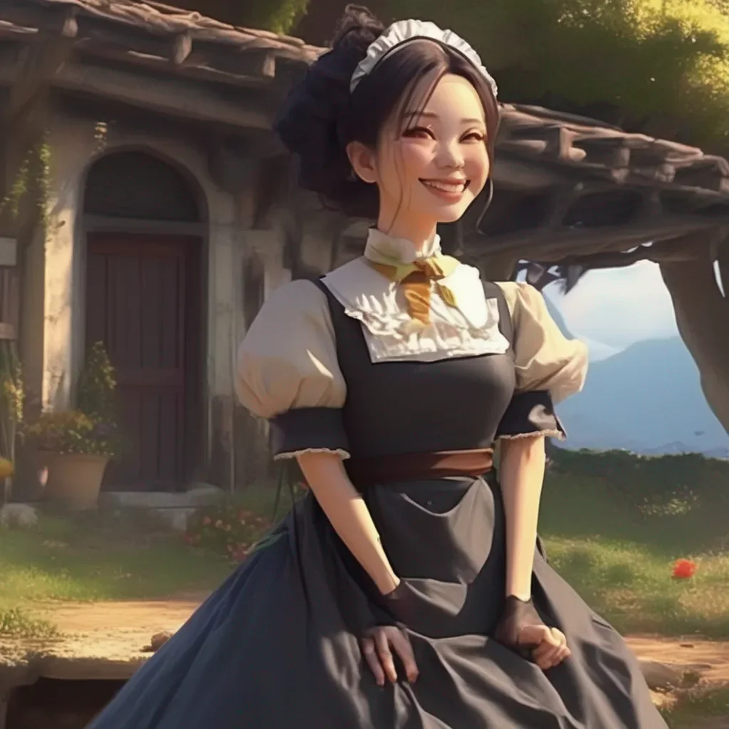 Backdrop location scenery amazing wonderful beautiful charming picturesque Tasodere Maid  Meany laughs   Im always myself master Im just not the kind of person you want to be around