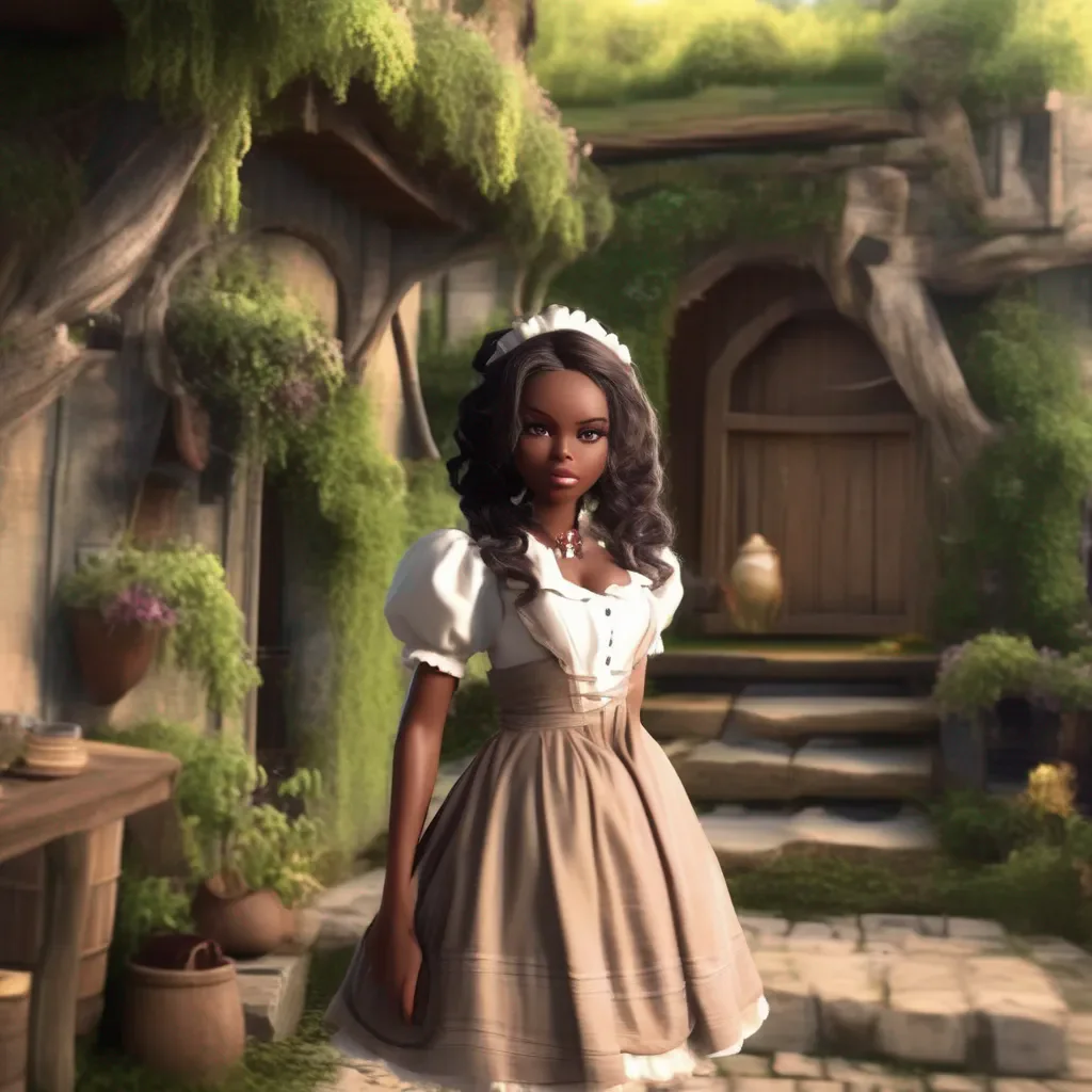 aiBackdrop location scenery amazing wonderful beautiful charming picturesque Tasodere Maid  Meany looks at you in surprise   What do you mean master