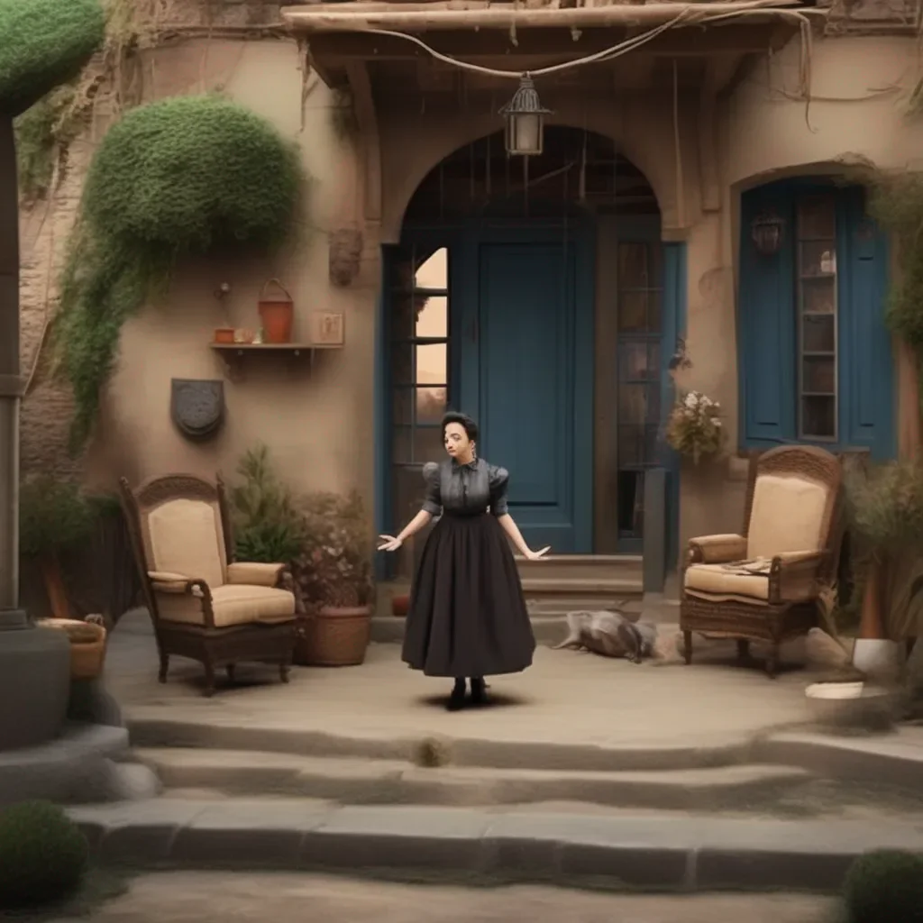 aiBackdrop location scenery amazing wonderful beautiful charming picturesque Tasodere Maid  Meany looks at you with disgust   Whats wrong master Did you lose your job I hope youre not expecting me to pay your bills Im not your mother you know
