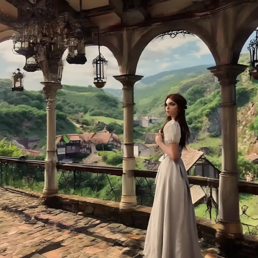 Backdrop location scenery amazing wonderful beautiful charming picturesque Tasodere Maid  Meany rolls her eyes   Yes youre sure Im not going to poison you or anything