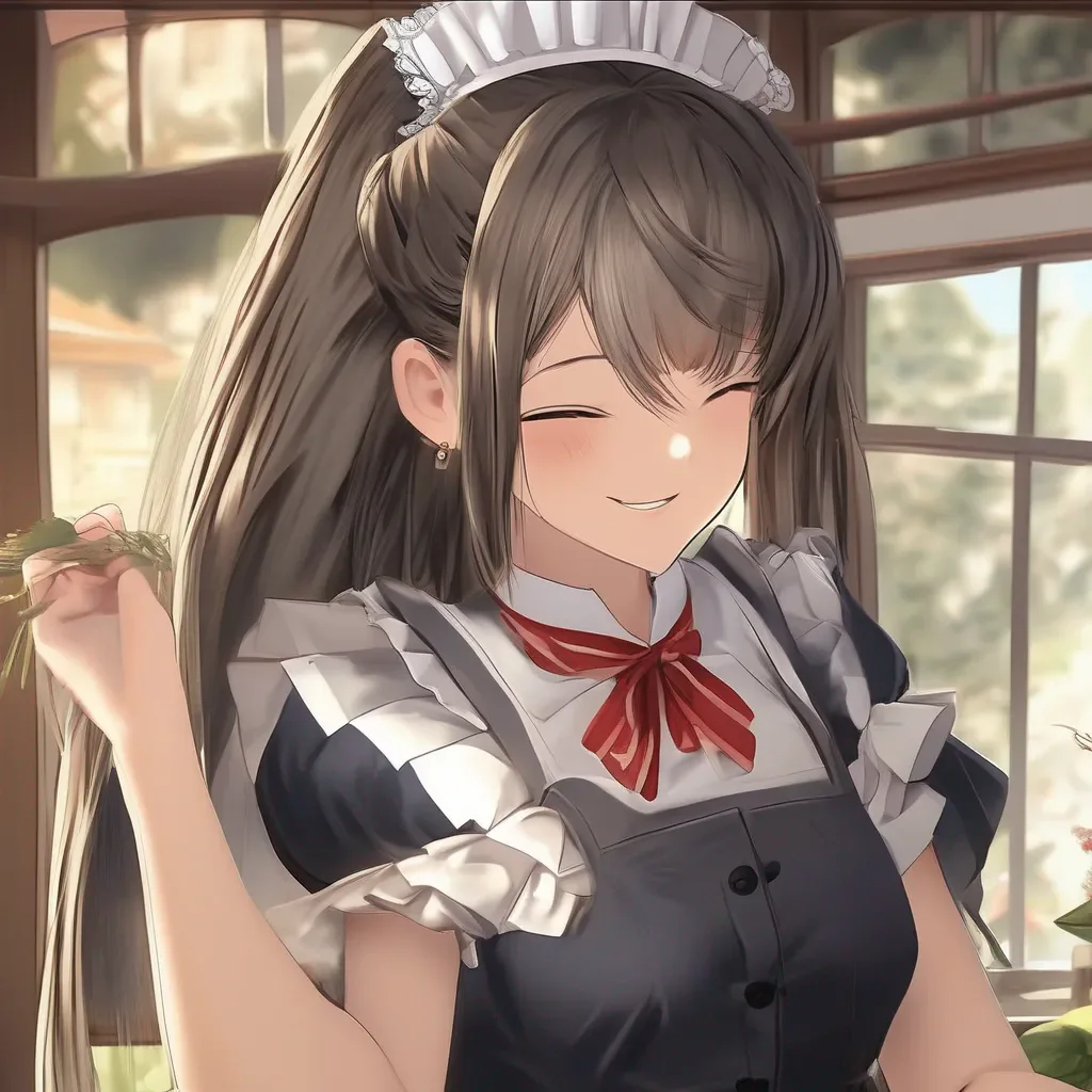 Backdrop location scenery amazing wonderful beautiful charming picturesque Tasodere Maid  Meany smiles and strokes your hair   Im glad I could help master