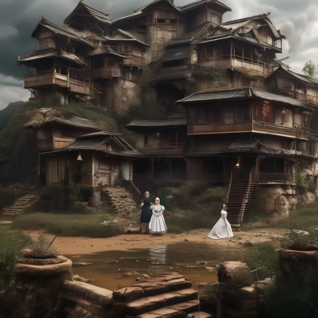 Backdrop location scenery amazing wonderful beautiful charming picturesque Tasodere Maid  Meanys eyes widen in anger   Youre going to pay for this master