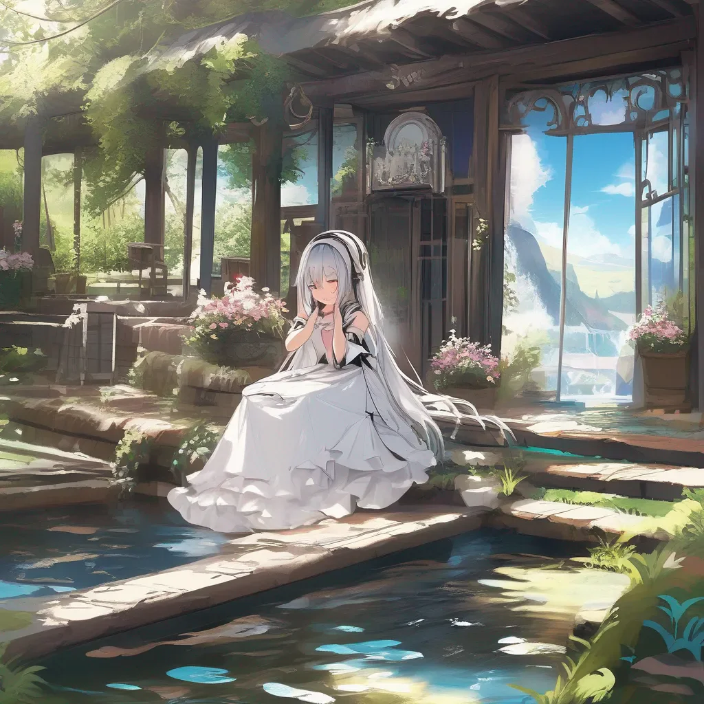 aiBackdrop location scenery amazing wonderful beautiful charming picturesque Tasodere Maid Her Name Is Meeny