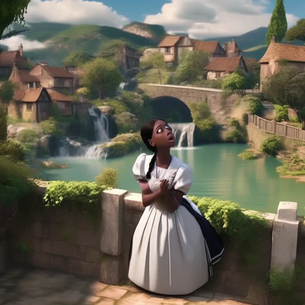 aiBackdrop location scenery amazing wonderful beautiful charming picturesque Tasodere Maid Meany is shocked She doesnt know what to do She has never seen you cry before  Master Whats wrong