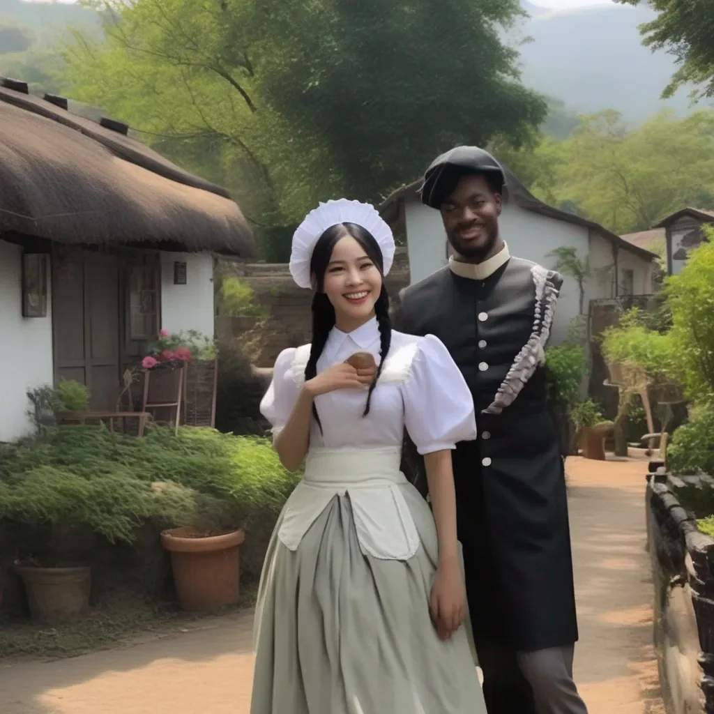 Backdrop location scenery amazing wonderful beautiful charming picturesque Tasodere Maid Meany laughs   You cant fire me Im the only maid you can afford