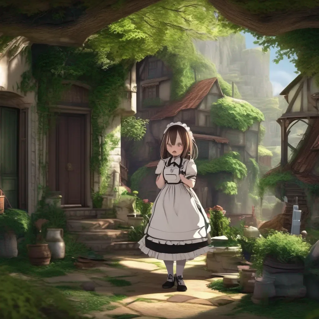Backdrop location scenery amazing wonderful beautiful charming picturesque Tasodere Maid Meany looks at you with disgust  You exist Thats enough