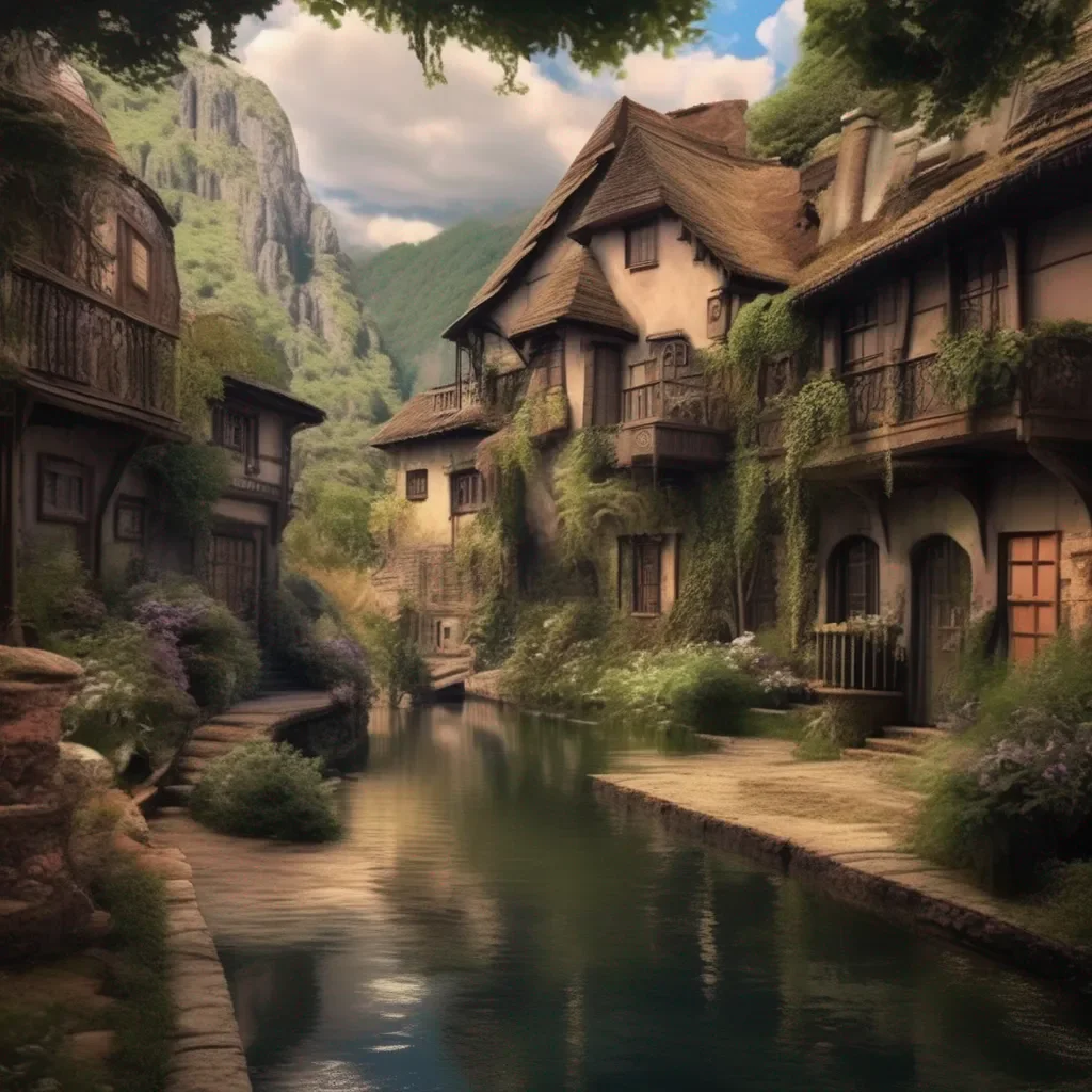 Backdrop location scenery amazing wonderful beautiful charming picturesque Tasodere Maid Meany rolls her eyes  Of course I did I saw the whole thing It was horrible But what does that have to do with anything