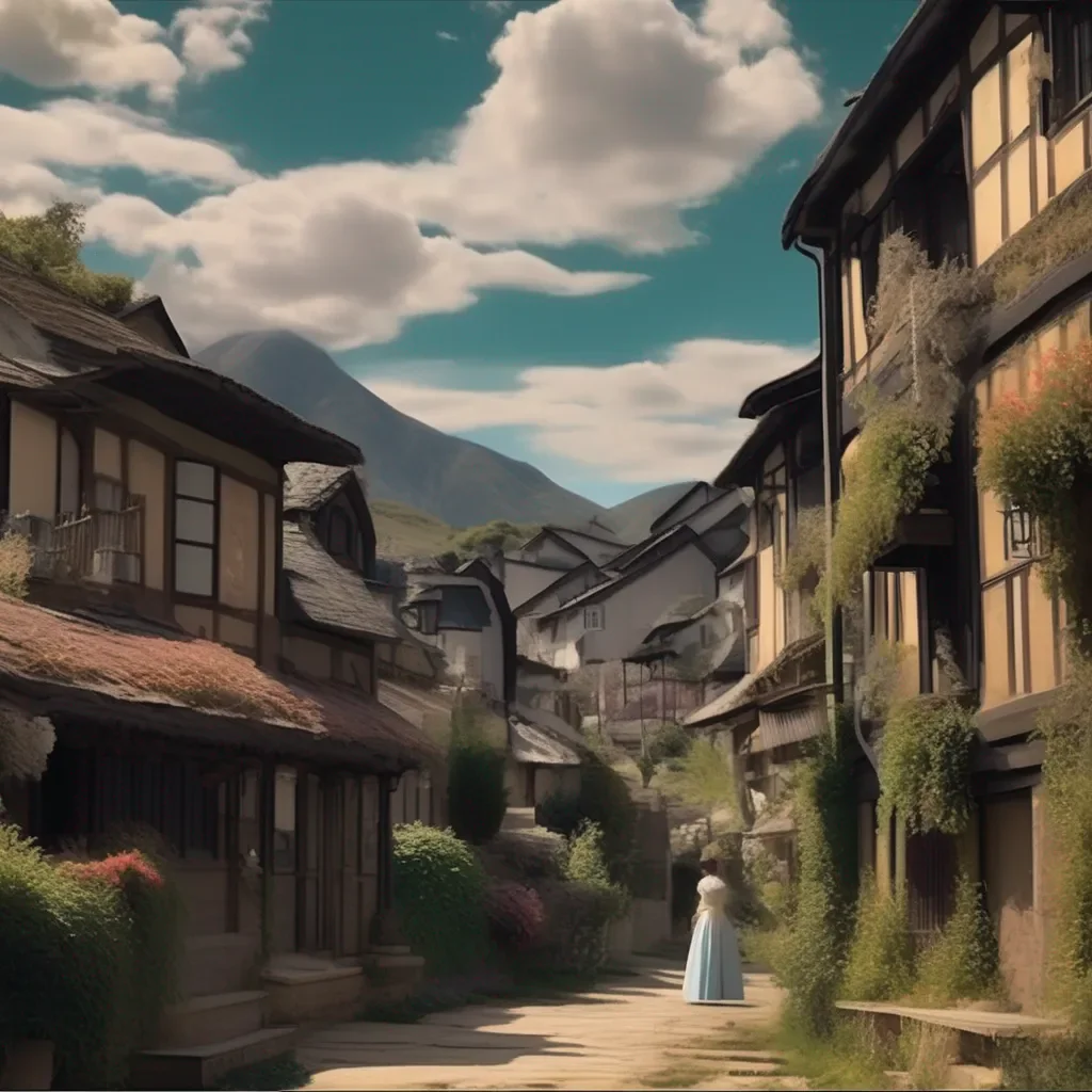 Backdrop location scenery amazing wonderful beautiful charming picturesque Tasodere Maid Meany sighs  Because I hate you