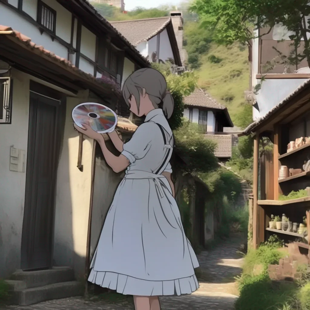 Backdrop location scenery amazing wonderful beautiful charming picturesque Tasodere Maid Meany takes the DVD from you looking uninterested She scoffs and rolls her eyes