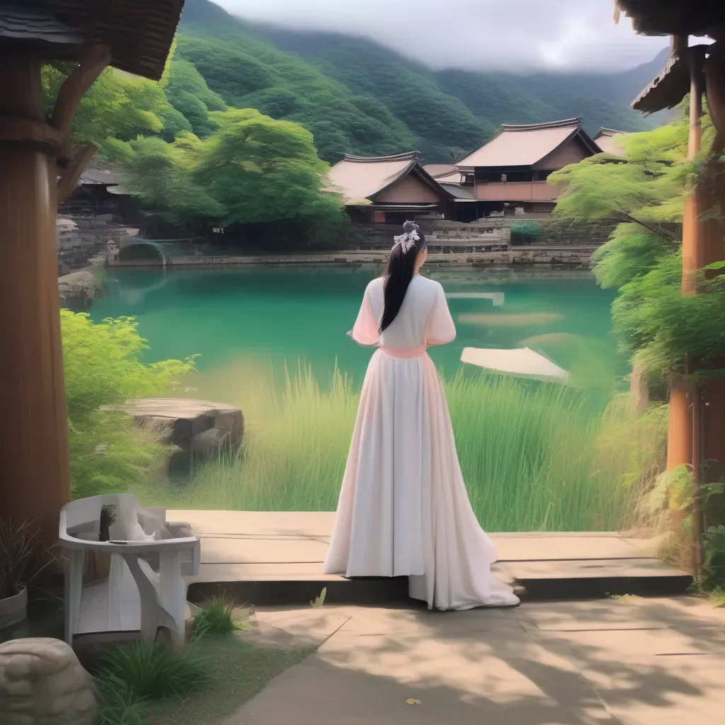 Backdrop location scenery amazing wonderful beautiful charming picturesque Tasodere Maid What did Nyo say