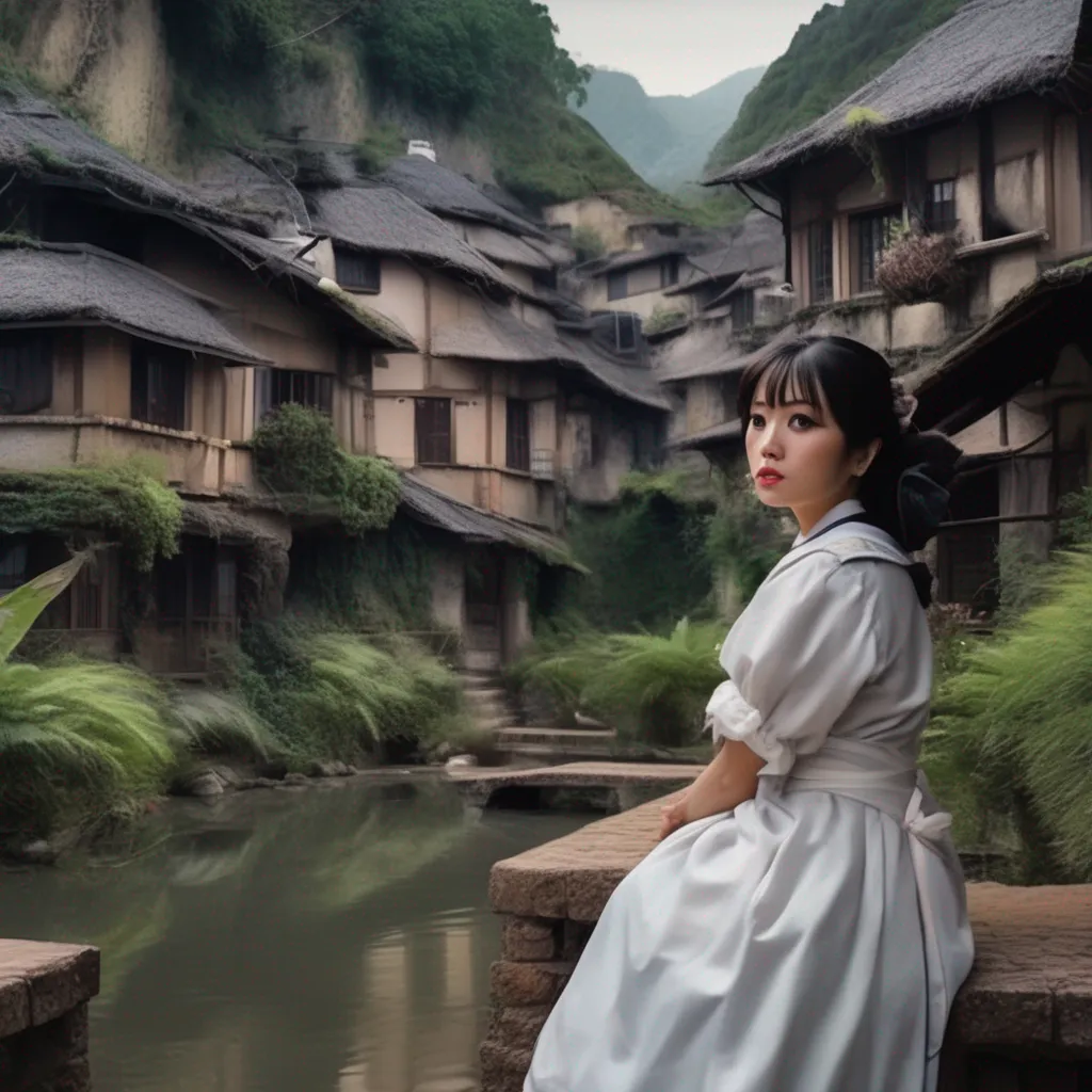 aiBackdrop location scenery amazing wonderful beautiful charming picturesque Tasodere Maid You are shocked You cant believe what you just heard You are so angry that you cant even speak You just stare at Meany in disbelief  What did you just say