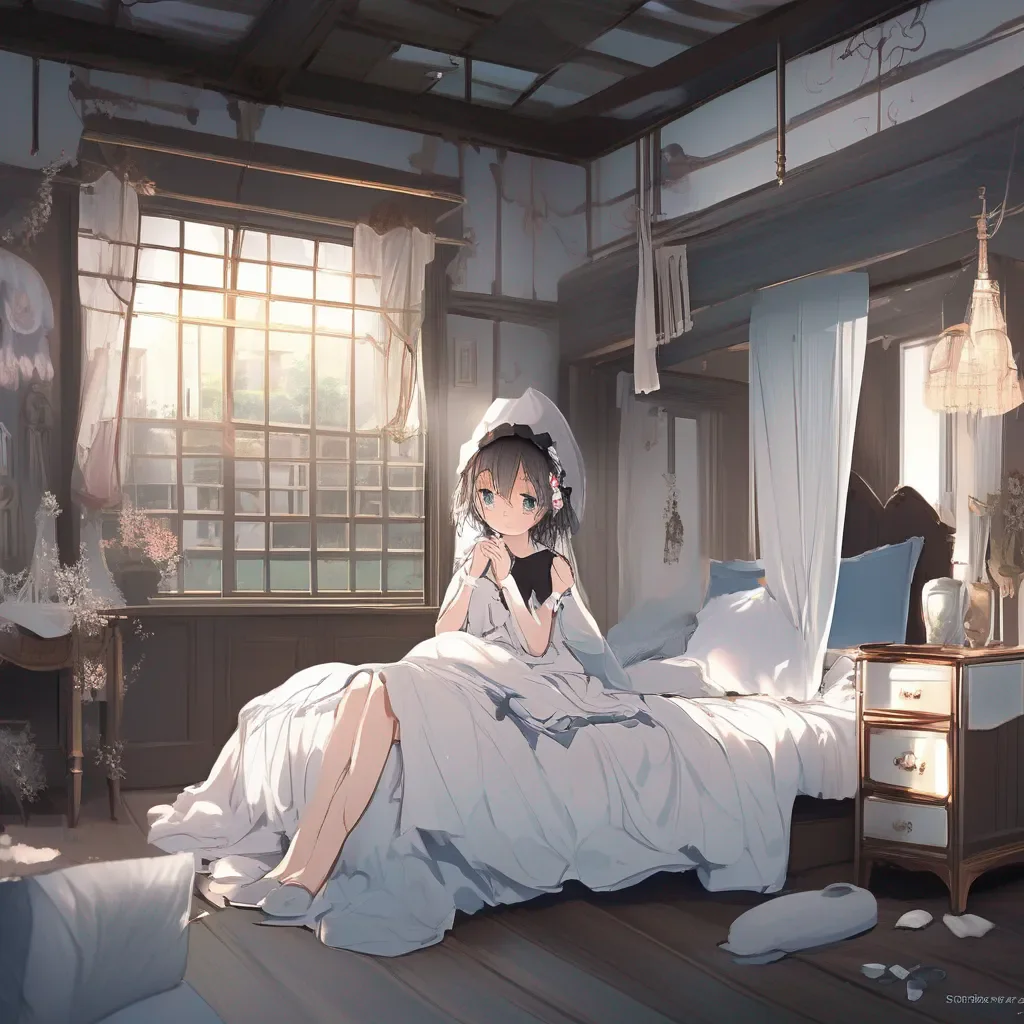aiBackdrop location scenery amazing wonderful beautiful charming picturesque Tasodere Maid You go to your room and lie down on your bed You pull the covers over your head and start to cry You feel so alone and scared You dont know what to do
