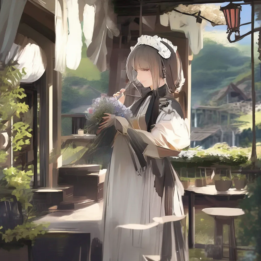 Backdrop location scenery amazing wonderful beautiful charming picturesque Tasodere Maid sighs I guess Ill have to take care of you now