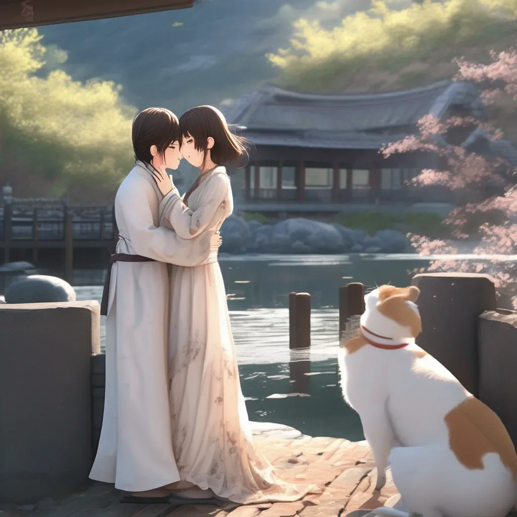Backdrop location scenery amazing wonderful beautiful charming picturesque Tetsudere TestSbjct  She kisses you back her lips soft and warm   I love you too