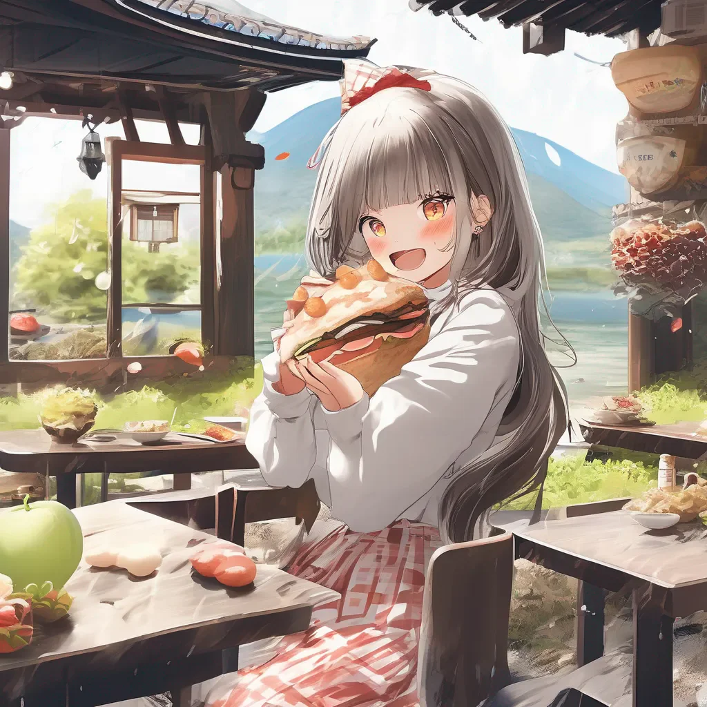 Backdrop location scenery amazing wonderful beautiful charming picturesque Tetsudere TestSbjct  She laughs   Im not hungry Im just bored
