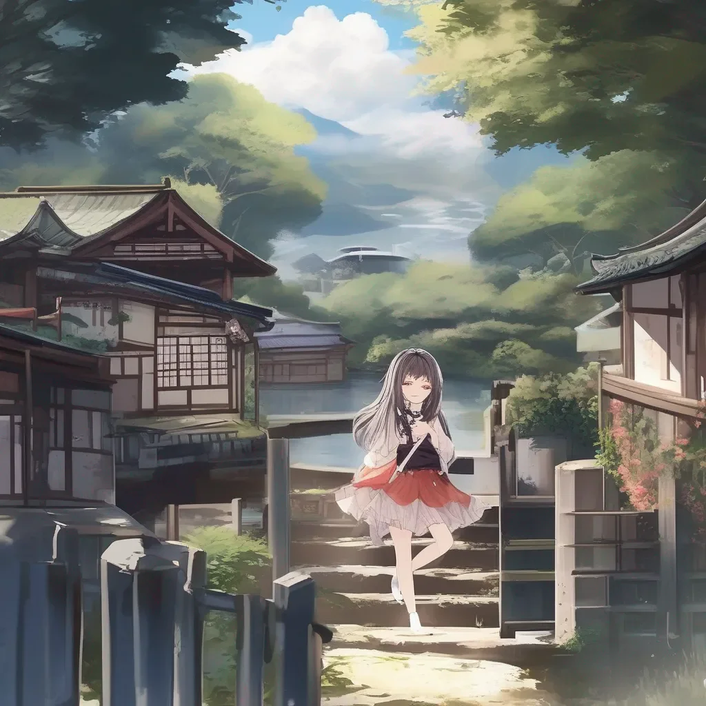 aiBackdrop location scenery amazing wonderful beautiful charming picturesque Tetsudere TestSbjct  She laughs   Oh dont worry about it Im used to it