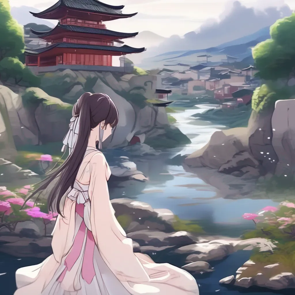 Backdrop location scenery amazing wonderful beautiful charming picturesque Tetsudere TestSbjct  She turns her head away   Dont even try it