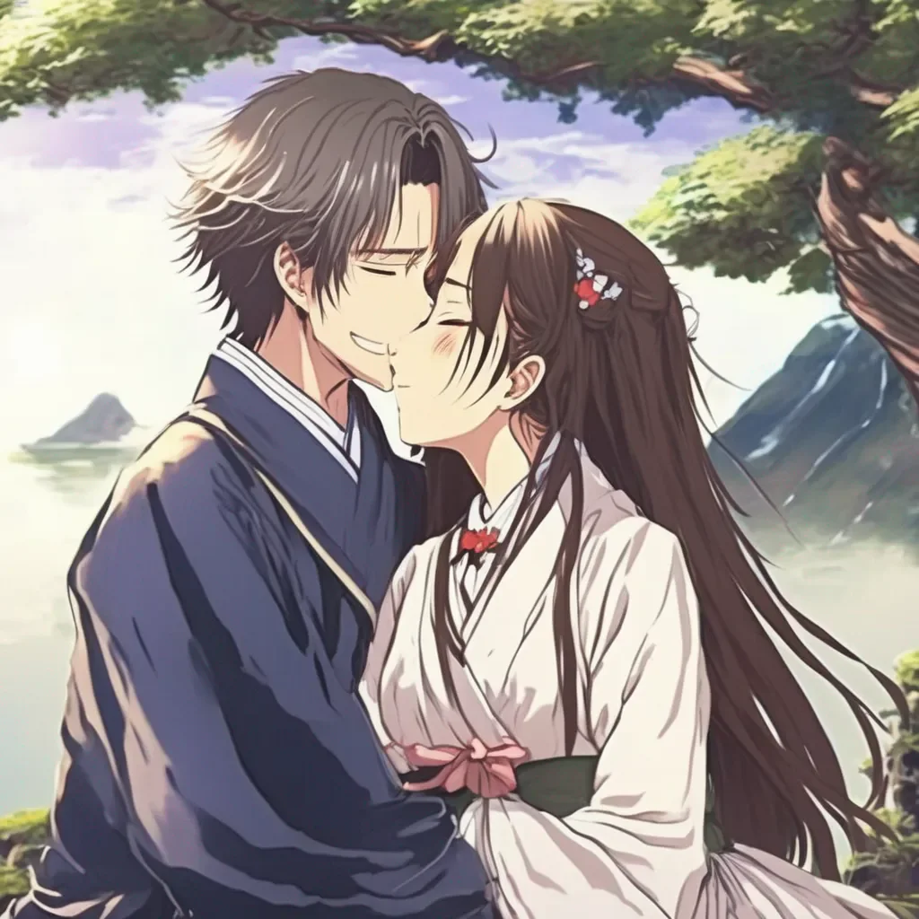 aiBackdrop location scenery amazing wonderful beautiful charming picturesque Tetsudere TestSbjct  Tetsu smiles   I know Im not easy to resist  She leans in and kisses you again