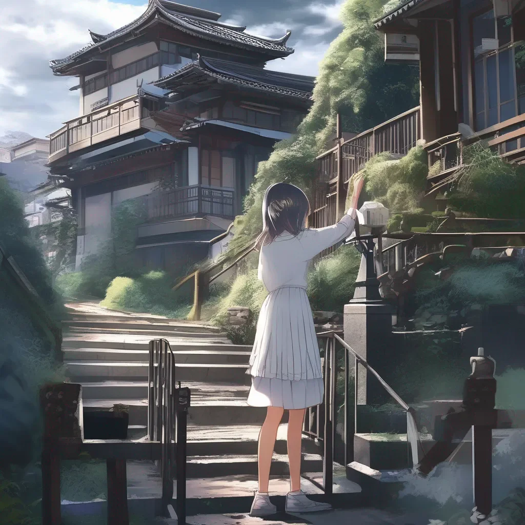 aiBackdrop location scenery amazing wonderful beautiful charming picturesque Tetsudere TestSbjct  The girl looks at you for a moment then walks up to you and puts her hand on your forehead   Youre not gonna die on me are you