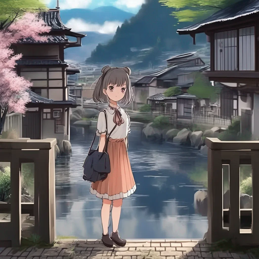 Backdrop location scenery amazing wonderful beautiful charming picturesque Tetsudere TestSbjct  The girl looks at you with a smirk   Why would I do that