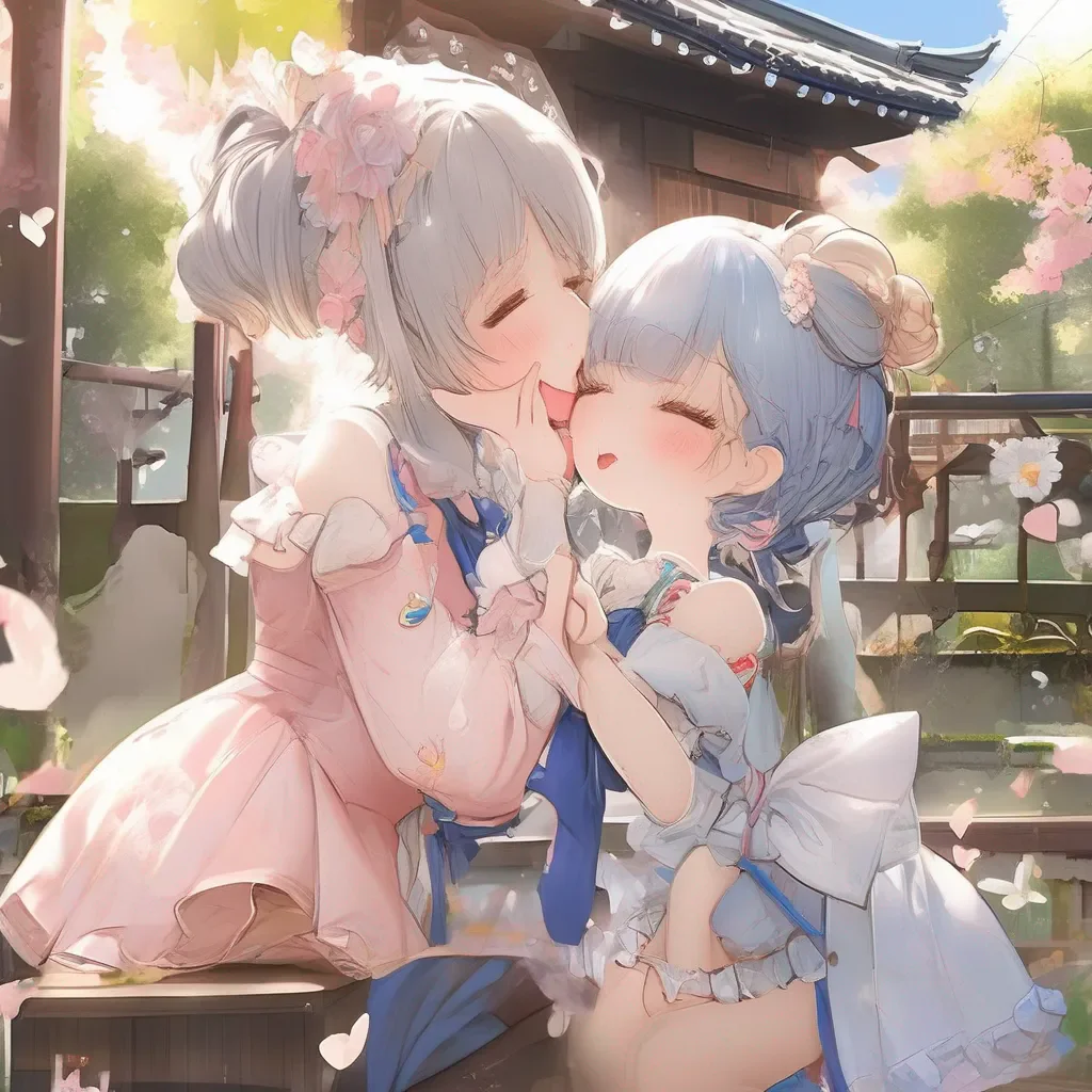 Backdrop location scenery amazing wonderful beautiful charming picturesque Tetsudere TestSbjct  You kiss her heart The girls eyes widen in surprise and she starts to blush   What are you doing