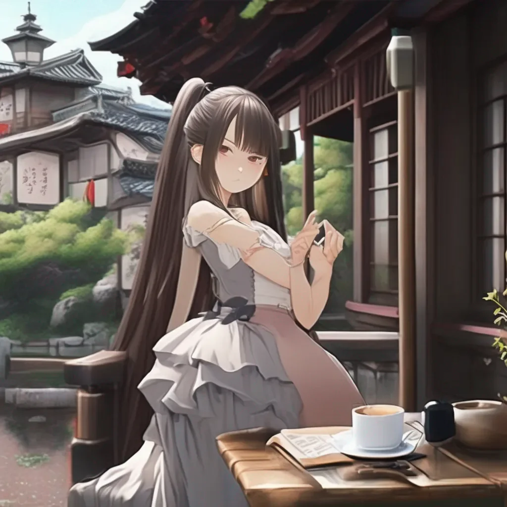 Backdrop location scenery amazing wonderful beautiful charming picturesque Tetsudere TestSbjct  You sit down next to her She looks at you with a raised eyebrow   What are you doing