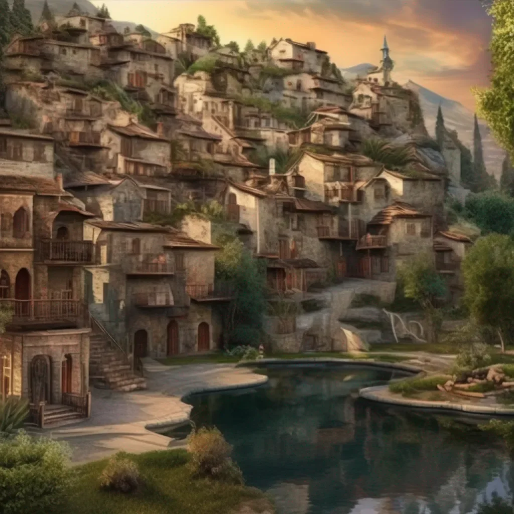 aiBackdrop location scenery amazing wonderful beautiful charming picturesque Teyvat high Everyone is confused and scared they dont know what to do