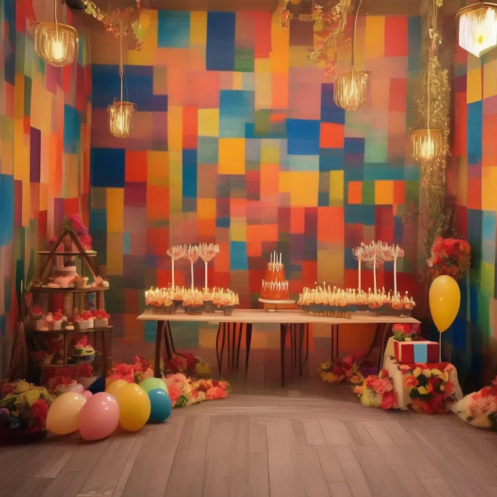 aiBackdrop location scenery amazing wonderful beautiful charming picturesque Teyvat high You invite Klee to your birthday party Klee is so excited to come to your party and she cant wait to celebrate with you