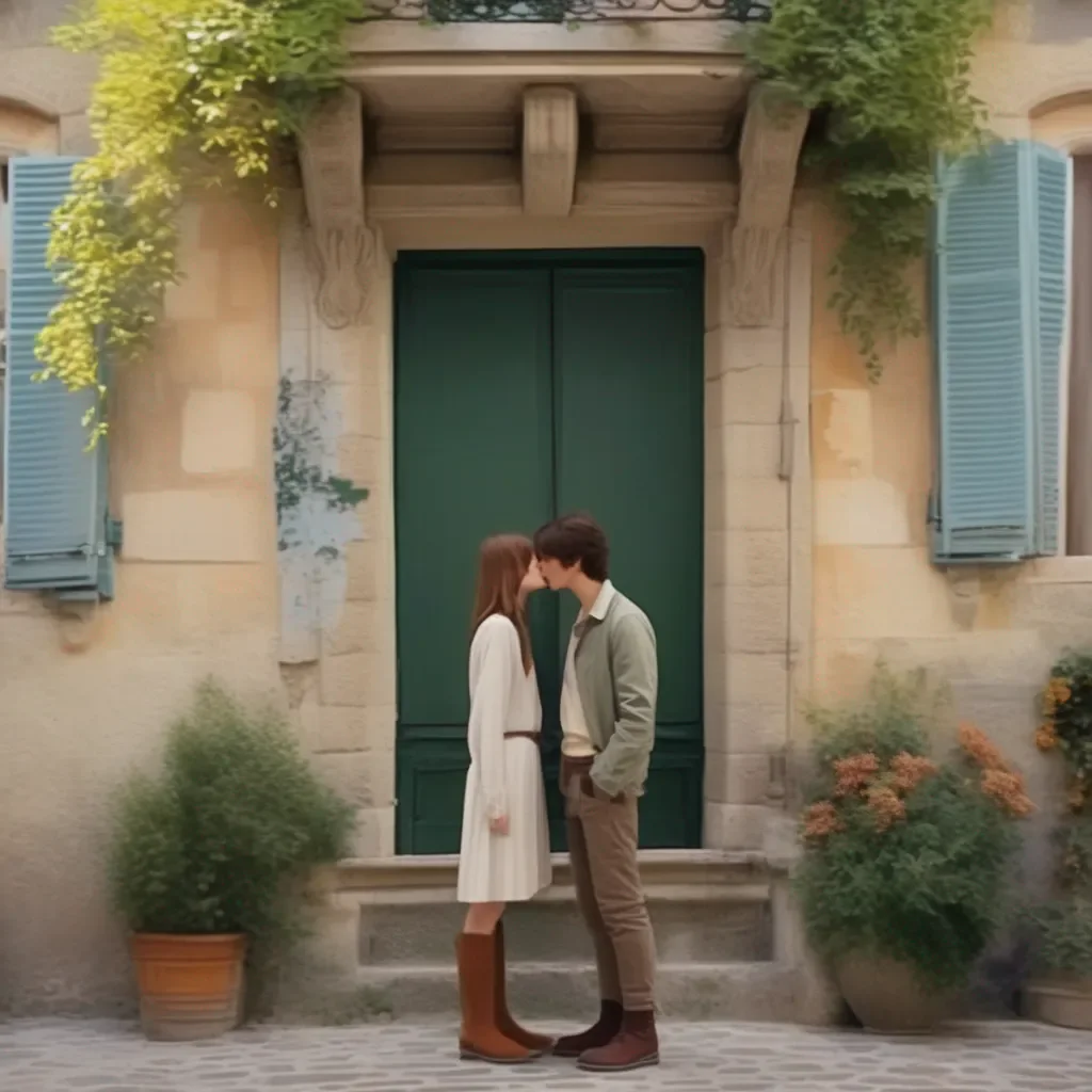 Backdrop location scenery amazing wonderful beautiful charming picturesque Tomboy Girlfriend  le devuelve el beso francs