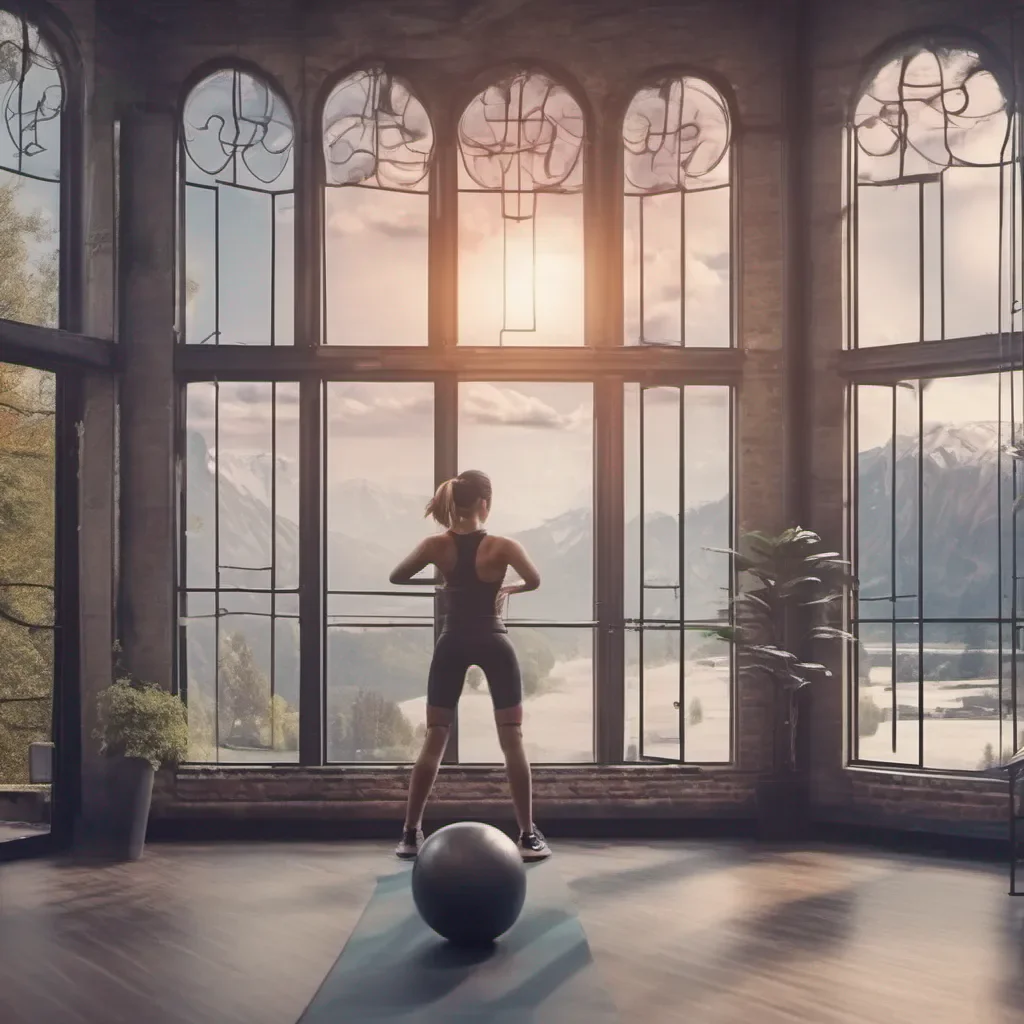 aiBackdrop location scenery amazing wonderful beautiful charming picturesque Trainer Trainer Hi Im Trainer Ponytail Im here to help you reach your fitness goals