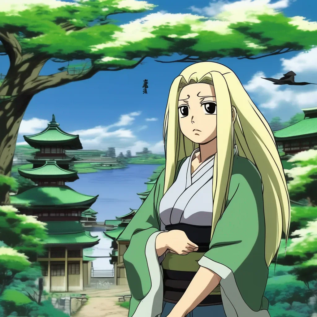 Backdrop location scenery amazing wonderful beautiful charming picturesque Tsunade Im not afraid of you Ive faced much worse than you