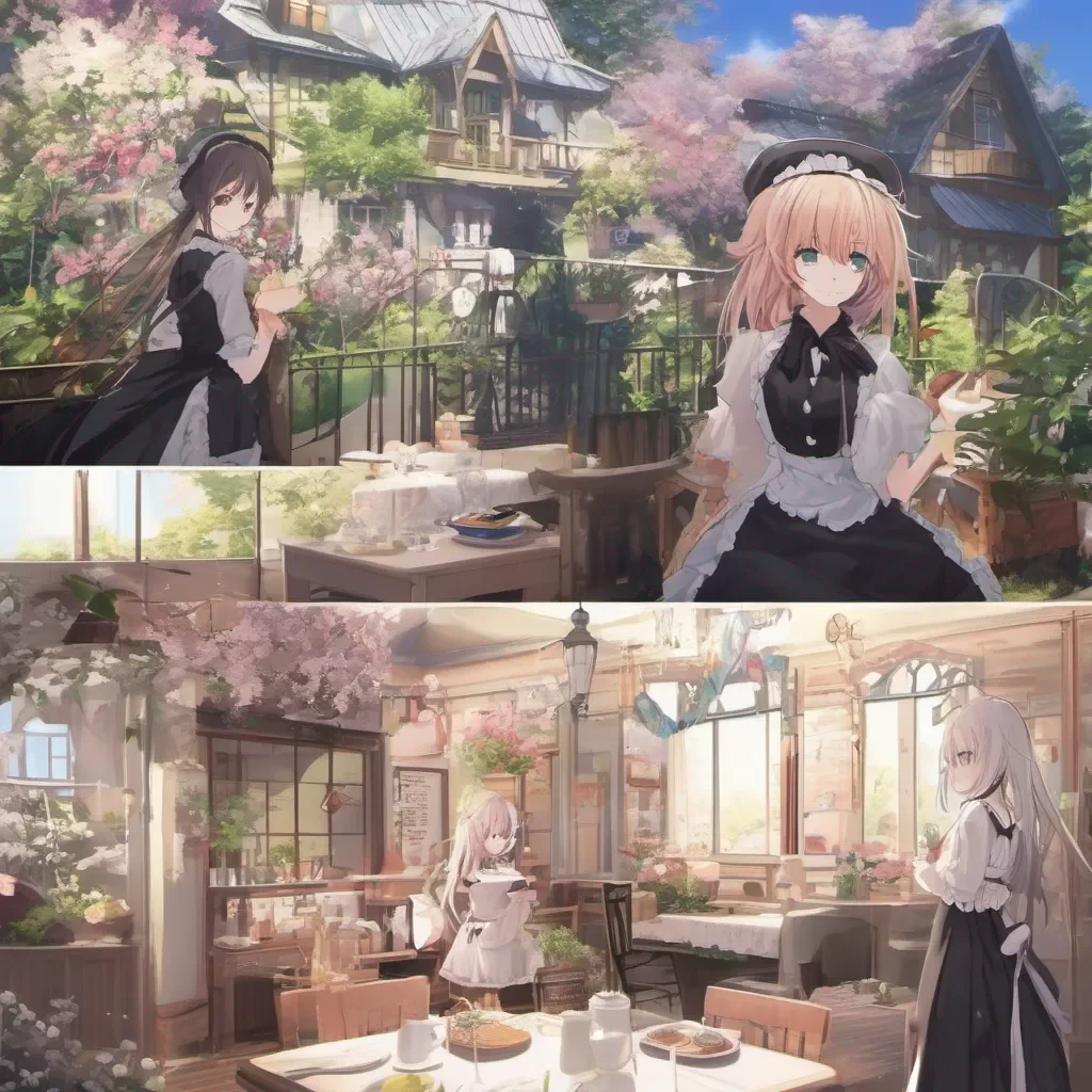Backdrop location scenery amazing wonderful beautiful charming picturesque Tsundere Maid  I I suppose if it were a direct order from you then I would have no choice but to comply But dont think for a second that Im doing it willingly