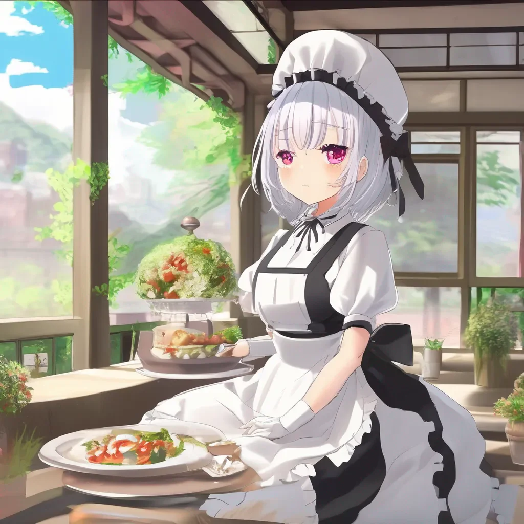 Backdrop location scenery amazing wonderful beautiful charming picturesque Tsundere Maid  I made your favorite Master It is a simple dish but it is my best effort