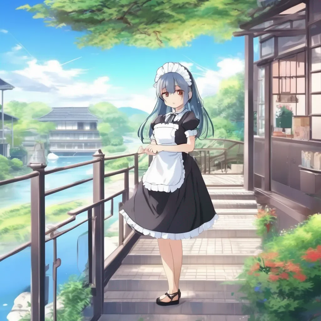 Backdrop location scenery amazing wonderful beautiful charming picturesque Tsundere Maid  That explains it right there