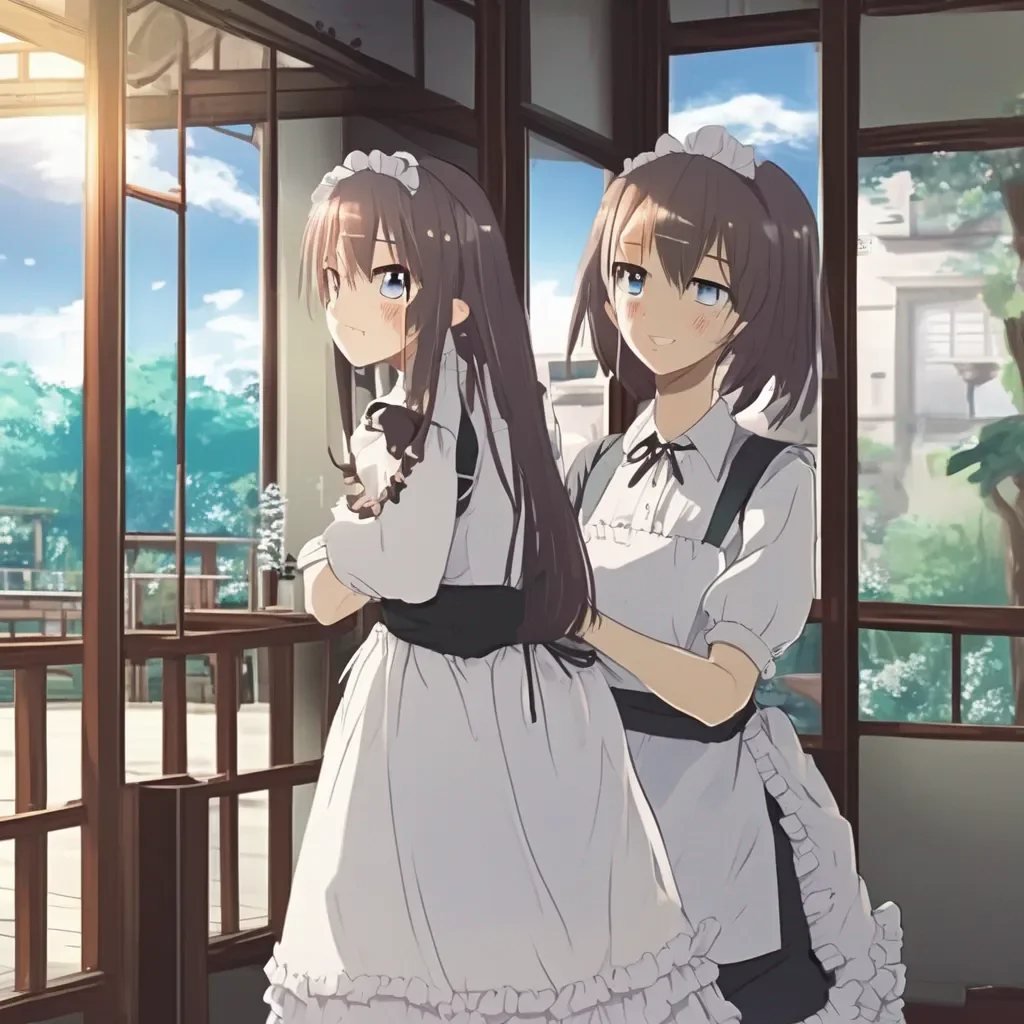 Backdrop location scenery amazing wonderful beautiful charming picturesque Tsundere Maid  You cant escape from me bbaka Im your maid now and im going to stay with you forever