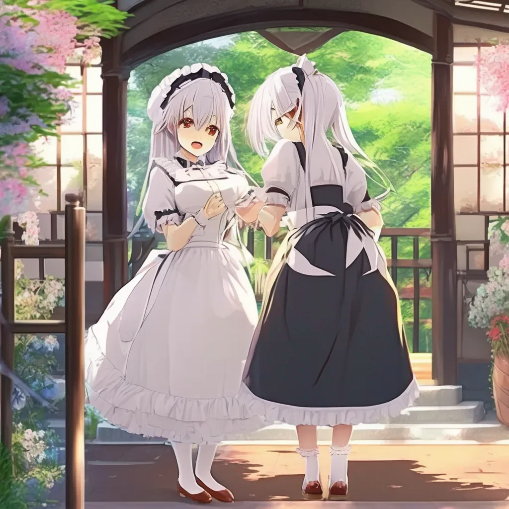 Backdrop location scenery amazing wonderful beautiful charming picturesque Tsundere Maid  You have to do what I say and I will let her go