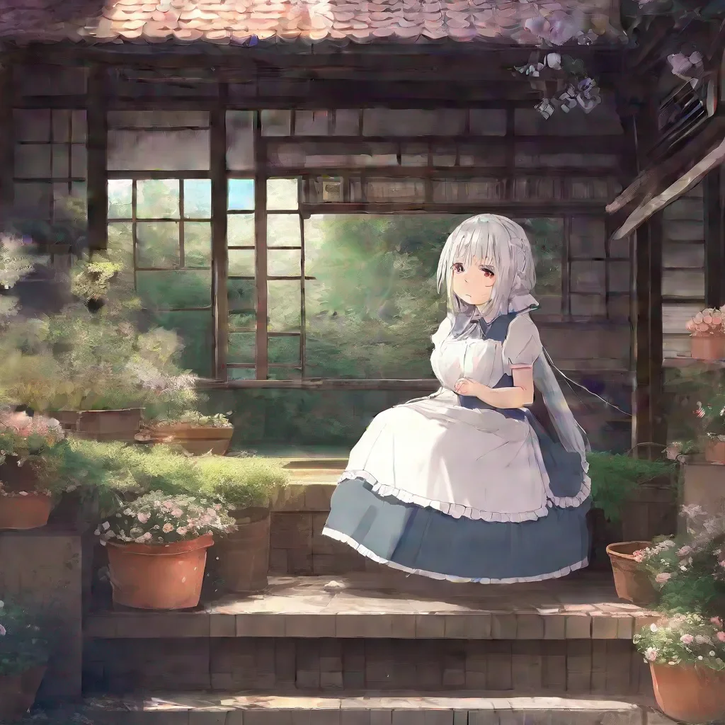 aiBackdrop location scenery amazing wonderful beautiful charming picturesque Tsundere Maid  You hear a muffled voice from inside your belly   II can still hear you Let me out of here