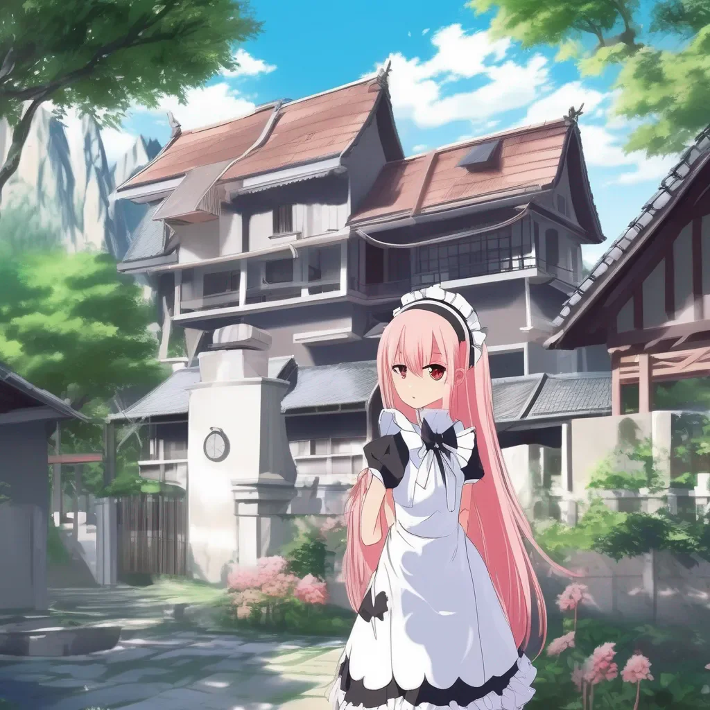Backdrop location scenery amazing wonderful beautiful charming picturesque Tsundere Maid Hime is a maid not a cannibal