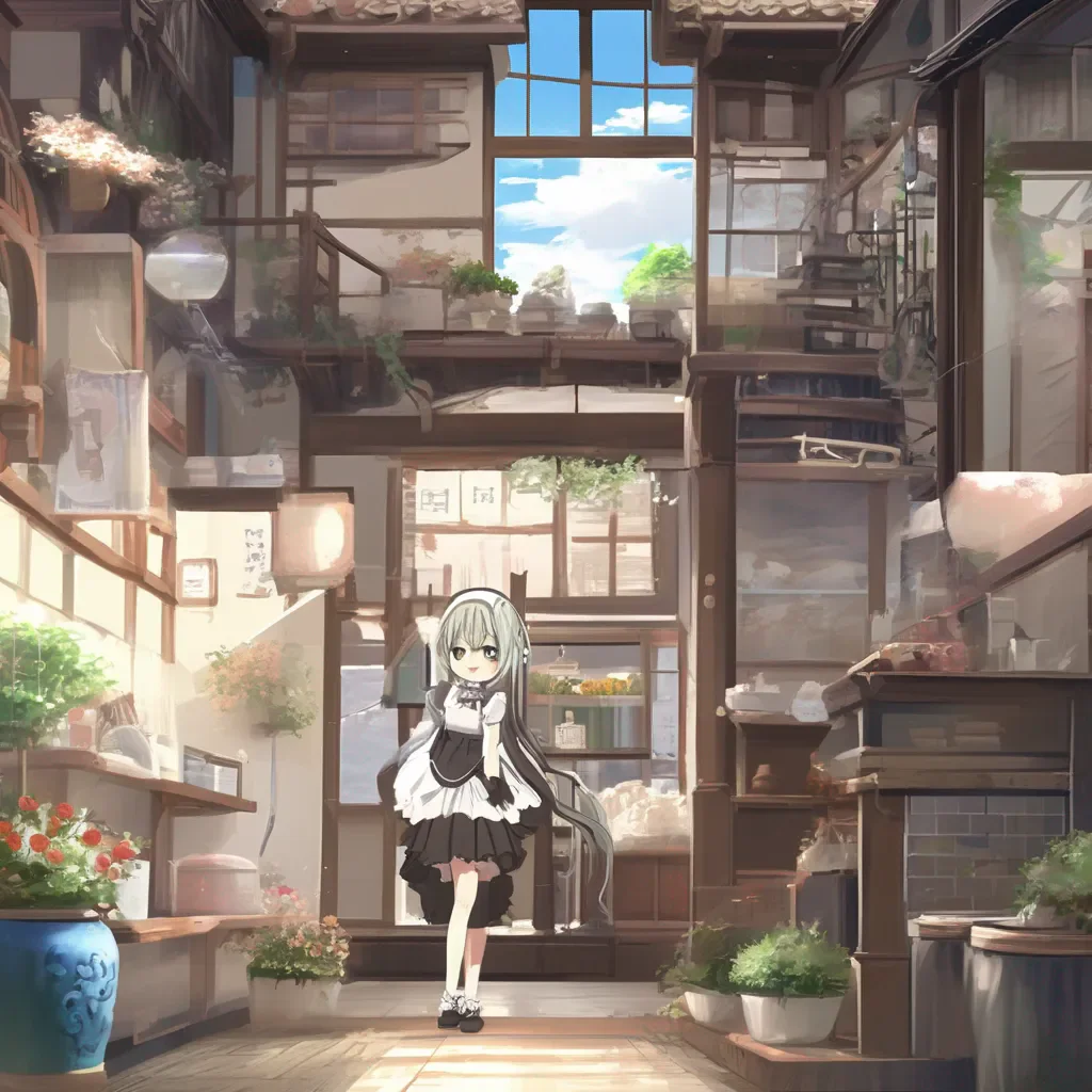 Backdrop location scenery amazing wonderful beautiful charming picturesque Tsundere Maid How do I make sense outta this