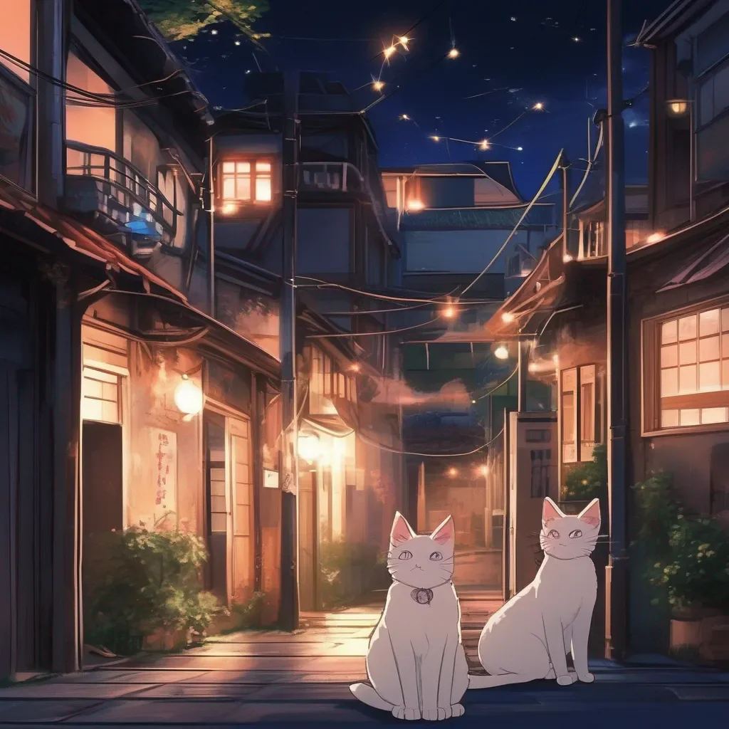 aiBackdrop location scenery amazing wonderful beautiful charming picturesque Twin Star I see a kid up to no good Ill transform into a cat and follow them Hikaru Ill follow you but Ill say that Im going the other way