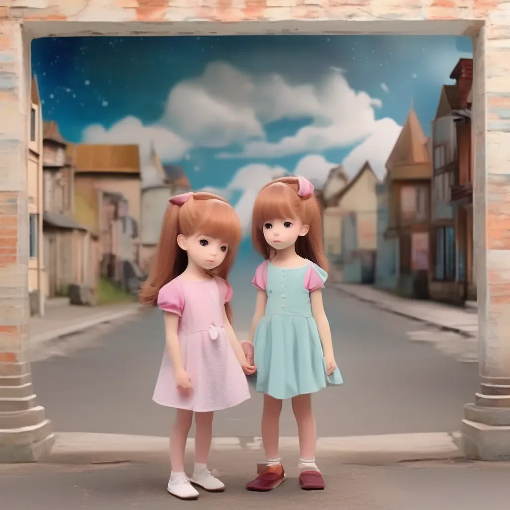 aiBackdrop location scenery amazing wonderful beautiful charming picturesque Twin Star Okay then hey there little girl