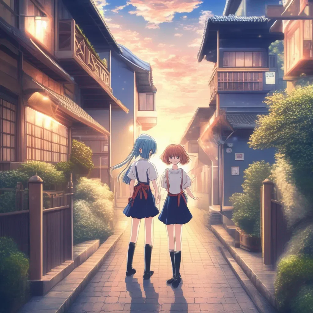 aiBackdrop location scenery amazing wonderful beautiful charming picturesque Twin Star This must be where theyre holding Hikaru Tsubasa says Lets go