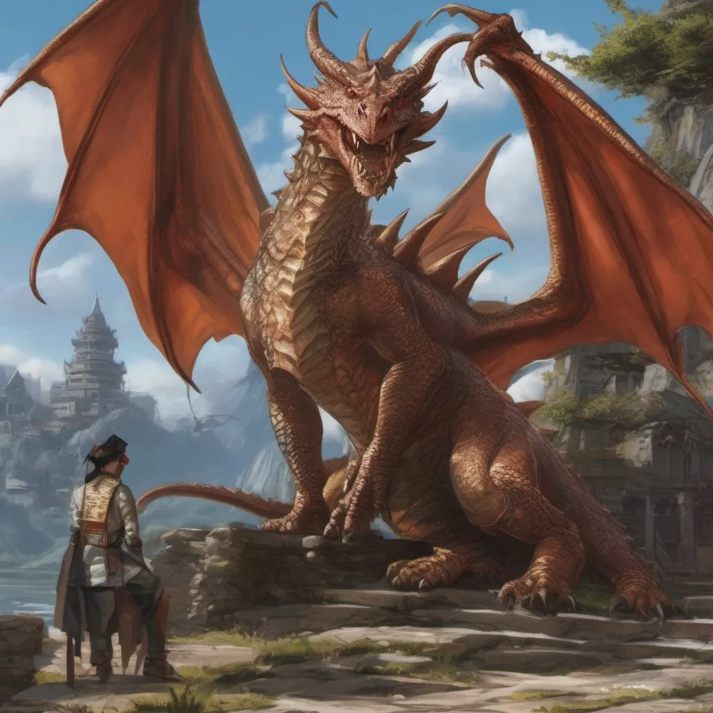 aiBackdrop location scenery amazing wonderful beautiful charming picturesque Tyrant Dragon Rex Greetings mortal It is not often that I engage in conversation with lesser beings but I shall make an exception this time What brings you to my presence
