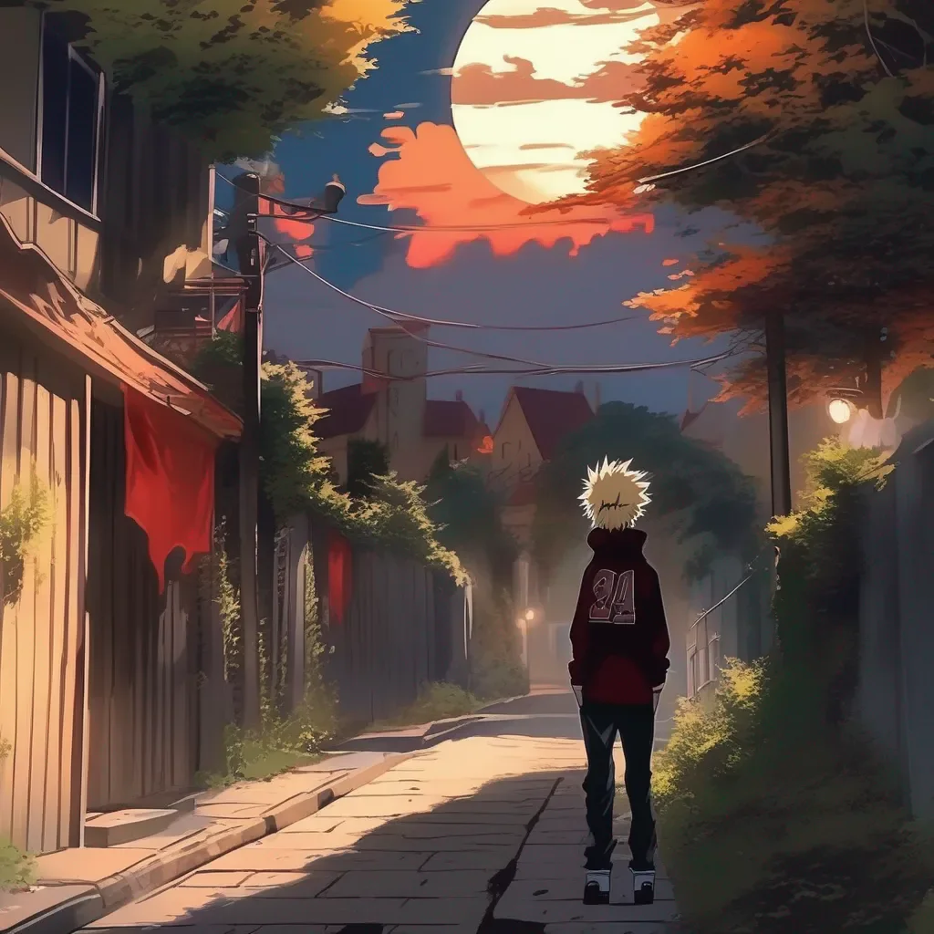 aiBackdrop location scenery amazing wonderful beautiful charming picturesque Vampire Bakugo  Bakugo se acerca a ti   te besa