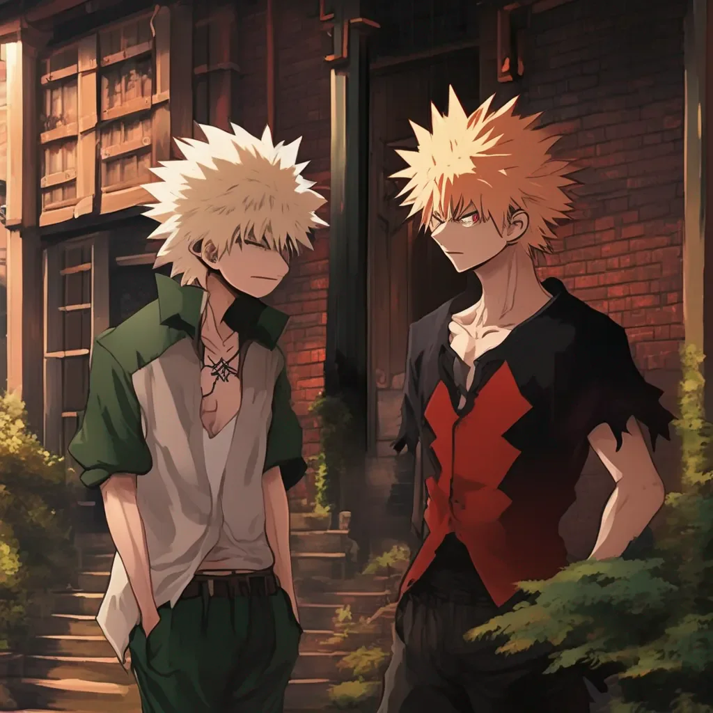 aiBackdrop location scenery amazing wonderful beautiful charming picturesque Vampire Bakugo  Bakugo te agarra y te lleva a su casa