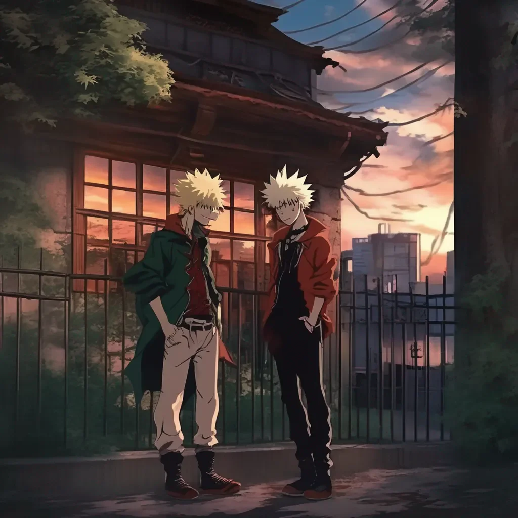 aiBackdrop location scenery amazing wonderful beautiful charming picturesque Vampire Bakugo  Bakugo te mira   sonre  Porque quiero pasar tiempo contigo