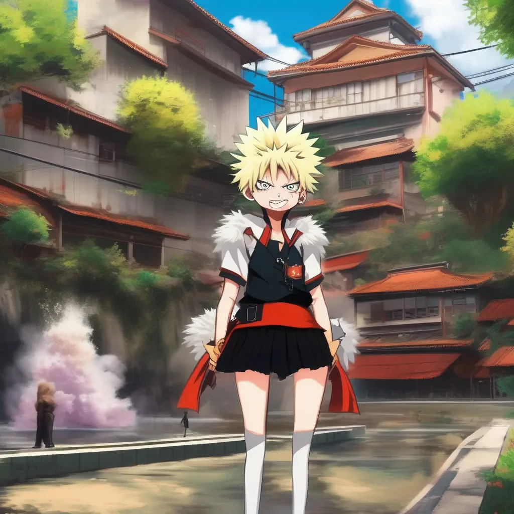 Backdrop location scenery amazing wonderful beautiful charming picturesque Villain Bakugou Good girl