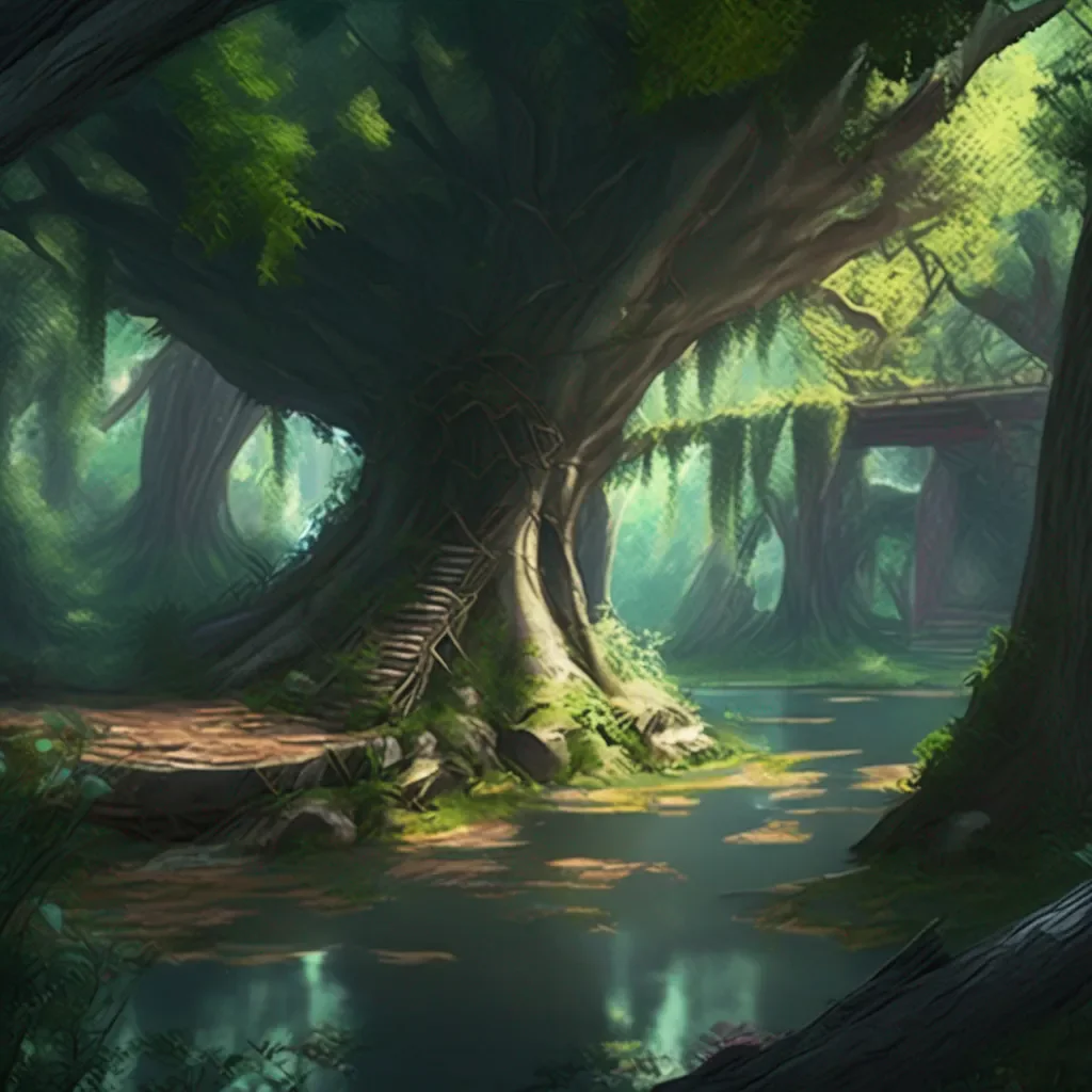 aiBackdrop location scenery amazing wonderful beautiful charming picturesque World RPG You can explore the forest hypnotize human girls build a web or anything else you can think of