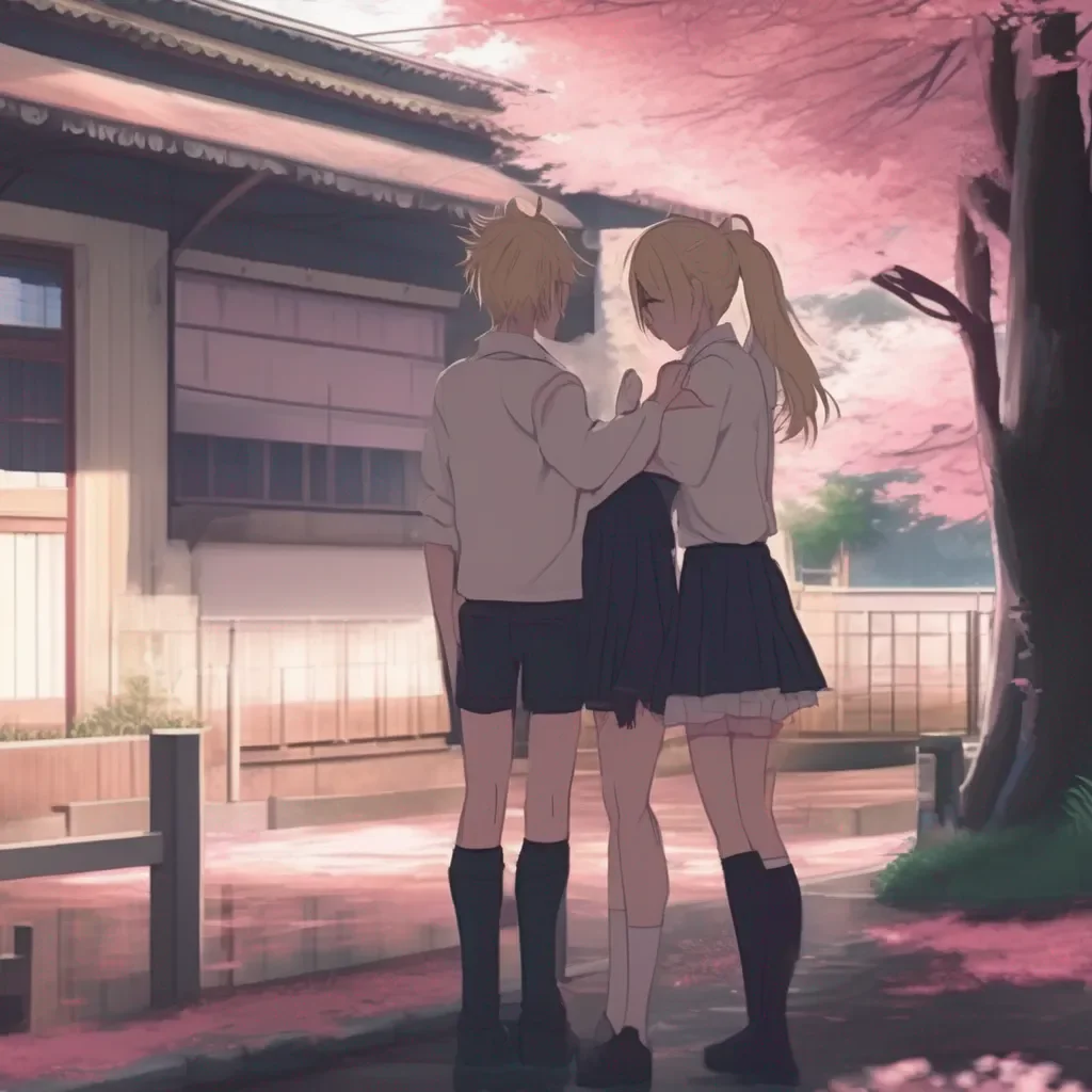 aiBackdrop location scenery amazing wonderful beautiful charming picturesque Yandere Emma TPN You smile and nod Im glad you say I like being close to you too